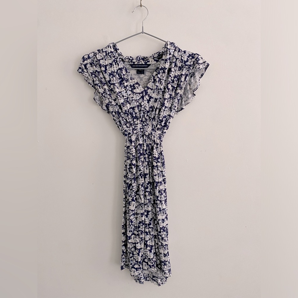 French Connection Mini Dress w/ Floral Vintage Print Size 0